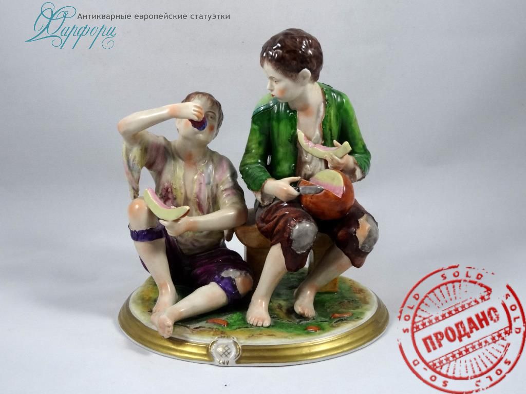 Фарфор, статуэтка, антиквариат, Германия, Kammer
